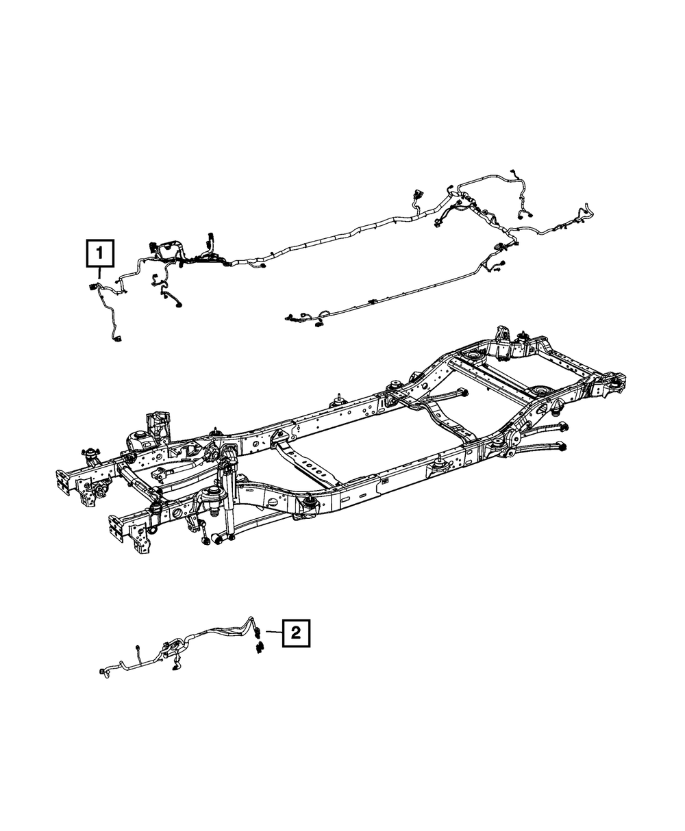 Genuine Mopar Chassis Wiring 68403582AG