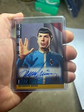 1999 Star Trek TOS The Original Series 3 Autograph Card - A59 Leonard Nimoy