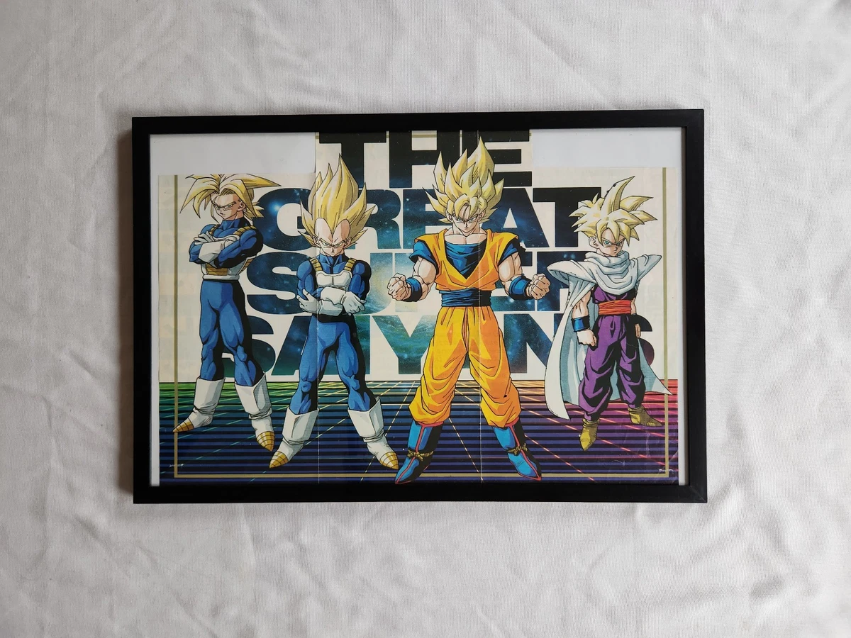 Dragon Ball Z Poster In Collectible Dragonball Z Anime Items for