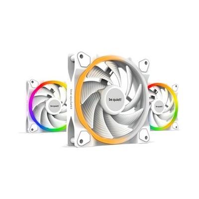 be quiet! Light Wings White 120mm PWM Lüfter Triple-Pack 2500rpm ARGB 31dB