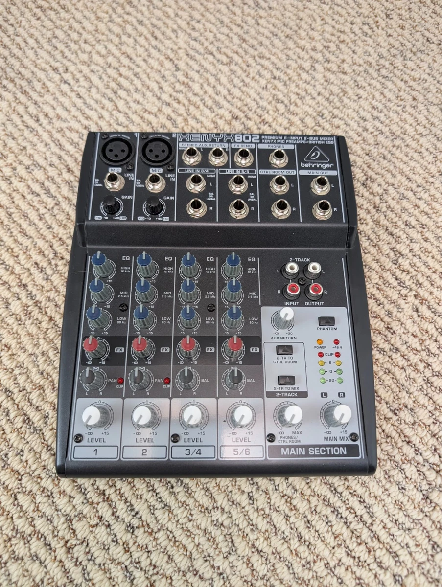 Behringer Xenyx 802 Mixer for sale - eBay