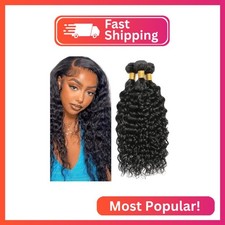  1B Human Hair Bundles Water Wave Human Hair Bundles 20 22 24 Inch FuivJuix Unpr