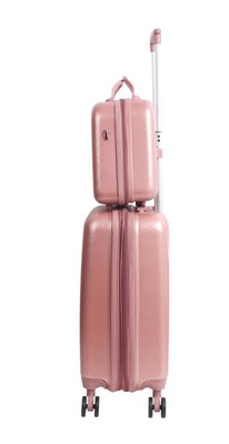 Vince Camuto Ayden 2-piece Sparkly Hardside Luggage Set - Pink | eBay