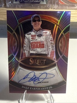 2026 Panini Select Racing Dale Earnhardt Jr. Purple Auto /49 SSP #S-DEJ