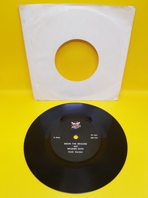 Keith Gordon Begin The Beguine And Broken Date 7'' Vinyl EP Single Music Factory
