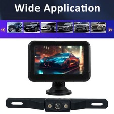 Backup Camera 5 Inch 1080P Rear View Camera With Color Image Night Vision