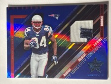 2004 Leaf Rookies &Stars Ben Watson Blue Color Match Jersey Ben Watson 35/75!!