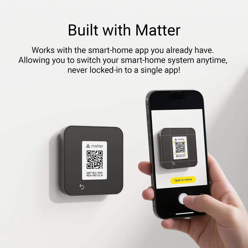 TQ1 Smart Thermostat for Home, Programmable WiFi with Matter Protocol for Tem... - Image 4 of 4