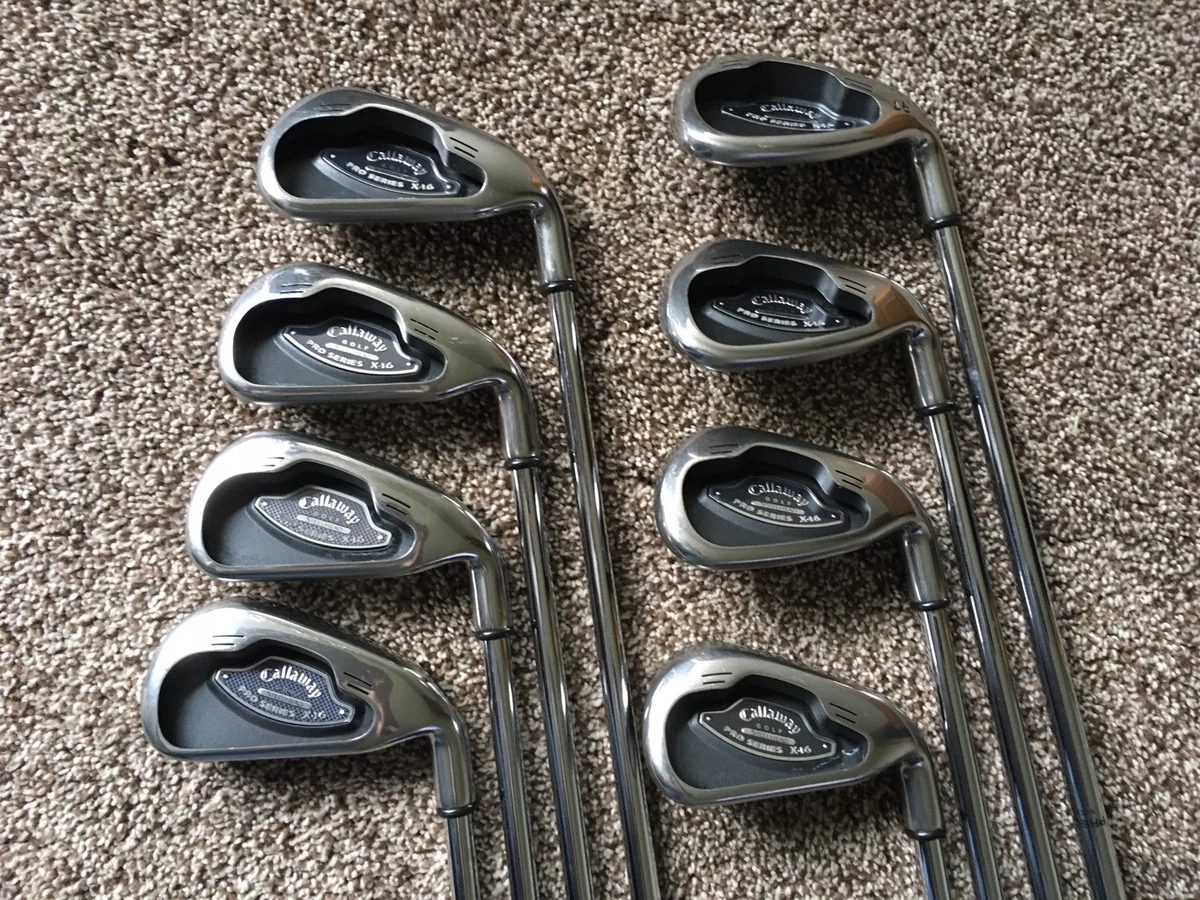 キャロウェイ STEELHEAD X-16 アイアンセット7本 (4〜9、P） Callaway X16 Irons for sale | eBay