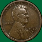 1916-D Lincoln Wheat Cent Choice Very Fine VF+ Coin #39596