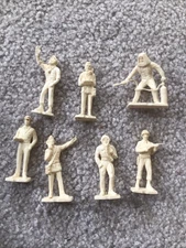 Vintage Deluxe Reading Operation X-500 Playset Figures Plastic Toys Lot Qty 7