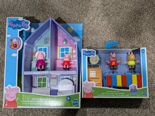 Lot Of 2 Peppa Pig Toys NIB Grandparents' House and Making Music Fun - Complete