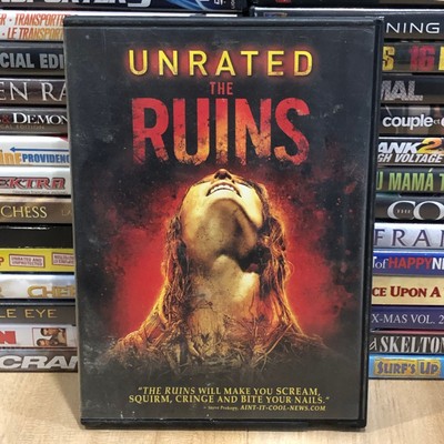 The Ruins Unrated DVD Horror 2008 DreamWorks Special Features Widescreen NTSC