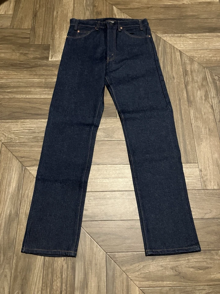 Vintage 70s Levi’s 505-0217 Deadstock NOS 33x33 Orange Tab With Flasher - Image 4 of 4