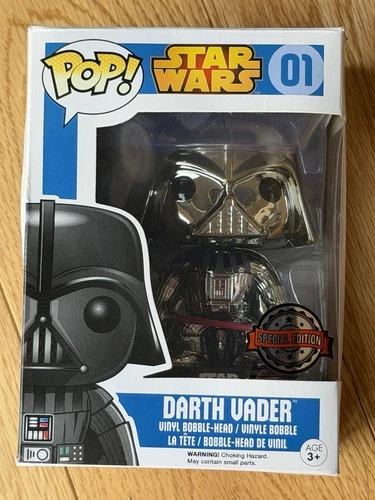 Funko Pop! Star Wars - Darth Vader 01 - Metallic/chrome - Special Edition