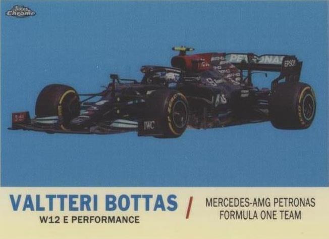 2021 Topps Chrome Formula 1 - Valtteri Bottas #T61-VB - 1 of 1