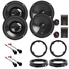 JBL Stage3 6.5" Component/Coaxial Speakers Package for 2007-2017 Chevy Equinox