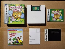 Animal Snap (Nintendo Gameboy Advance GBA) CIB 100% Complete! NEAR MINT to MINT!