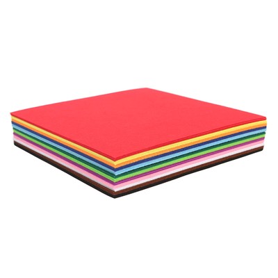 Craft Stiff Felt Squares - 12 x 12 Inch - 36 Pack - 12 Colors 3 of Each Color...