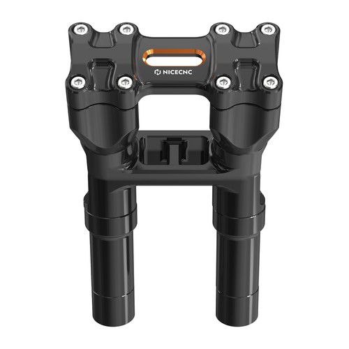 NICECNC Modular Kickback Isolated Riser For Harley Softail FXSTC FLSTSE FLSTNSE - Picture 10 of 12