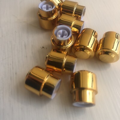 Tele/Strat vergoldete Wahlschalterspitze. Fassstil. Metrische Passform 3,5 x 1 mm
