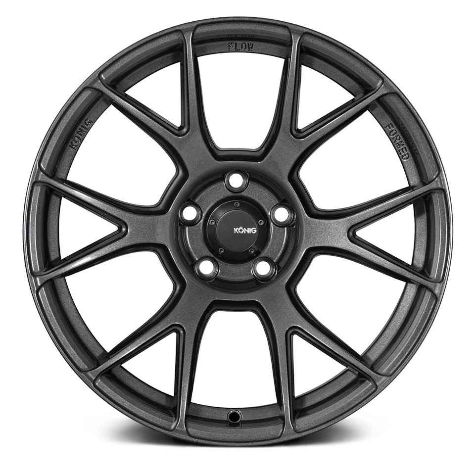 Konig AMPLIFORM 车轮 18x8.5 (35, 5x114.3, 73.1) 石墨单轮圈 — 第 3/4 张图片