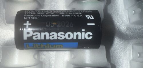 Panasonic CR123A 3V Photo Lithium (Black, Gold, Blue) (24 Batteries - Picture 3 of 3