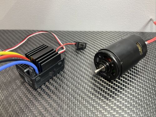 WP-1040 12T 1/10 gebürstete ESC Motor Combo für Traxxas Bandit Rustler RC Auto LKW - Bild 3 von 3