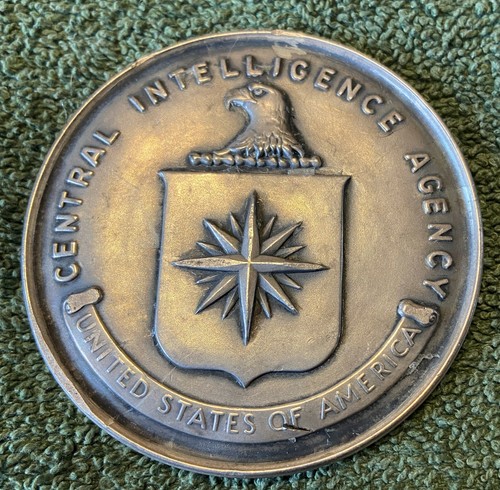 CENTRAL INTELLIGENCE AGENCY CIA MEDAL HONORABLE SERVICE Named #'d .999 RARE