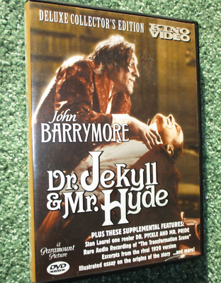 Dr. Jekyll & Mr. Hyde (1920) DVD KINO Deluxe Collector's Edition John Barrymore