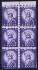 MALACK 1035a F/VF OG NH, Booklet pane of 6 (Stock Ph..MORE.. bp1035a