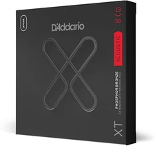 D'Addario XT Phosphor Bronze Acoustic Guitar Strings, Medium, 13-56 - XTAPB1356