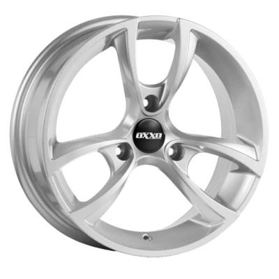 smart fortwo 451 Winterräder Oxxo Trias Alufelgen silber 15 Zoll Kompletträder - Bild 1 von 4