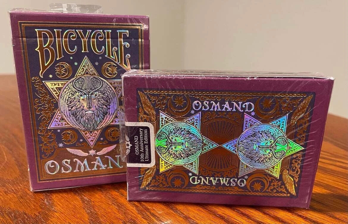 TOCCA【新品未使用・未開封】BICYCLE OSMAND V2 Bicycle Playing Cards Osmand V2 Red Prototype & Normal Type