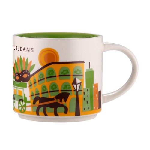 Starbucks Mug Cup Global City Paris New York "You Are Here"Coffee Mugs Cup 414ml - Picture 18 of 38