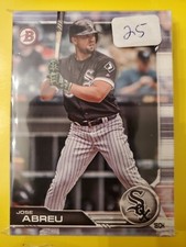 (25) 2019 Bowman #55 Jose Abreu Lot - Chicago White Sox