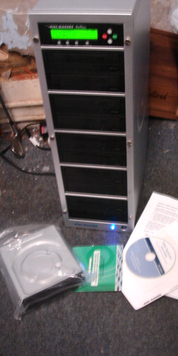 Disc Makers Reflex CD/DVD Duplicator Tower 10 Bay, software, for repair ...
