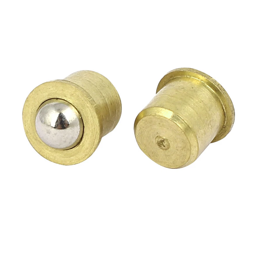 10pcs Haushalt Kabinett Schrank Tür Messing Kugelschnäpper Catch 8mm Dmr. - Bild 2 von 2
