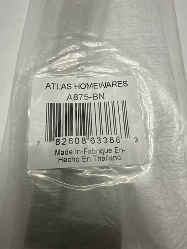 Atlas Homewares A875-BN 6-5/16" Center Handle Cabinet Pull Brushed Nickel - Picture 2 of 3