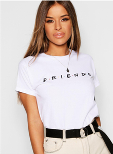 white friends shirt