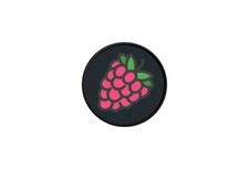 Patch Badge Printed Iron-On Raspberry