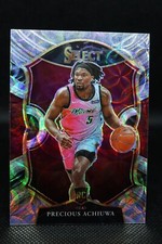 2020-21 Select Concourse Scope Prizm Precious Achiuwa #80 Rookie RC + TOP LOADER