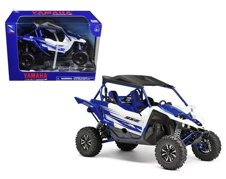 Yamaha YXZ 1000R ATV UTV Buggy 1/18 Scale Diecast & Plastic Model - BLUE - Image 2 of 4