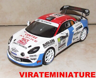 ALPINE A110 Rally RGT N°62 3ème RGT Rallye Monte Carlo 2024 C. Berard - C