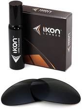 Polarized IKON Replacement Lenses For Oakley Minute 1.0 Sunglasses Black