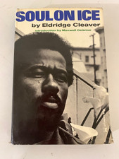 Soul on Ice Eldridge Cleaver HCDJ McGraw-Hill 1st edition 11th printing 1968 VG