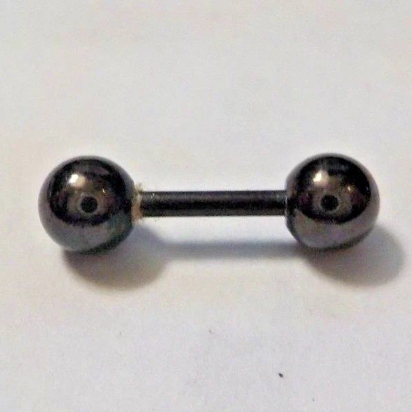 2Pcs 316L Steel Curved Barbell Christina Vertical Hood, 48 OFF