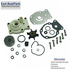 Water Pump Impeller Kit for Johnson Evinrude 18 - 35 HP Outboard 0393630