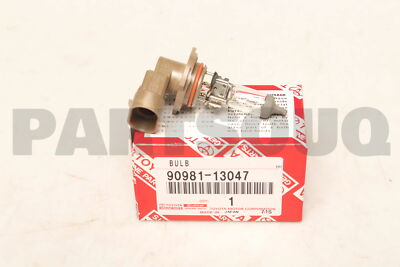 9098113047 Genuine Toyota BULB (FOR FRONT TURN SIGNAL LAMP) 90981  