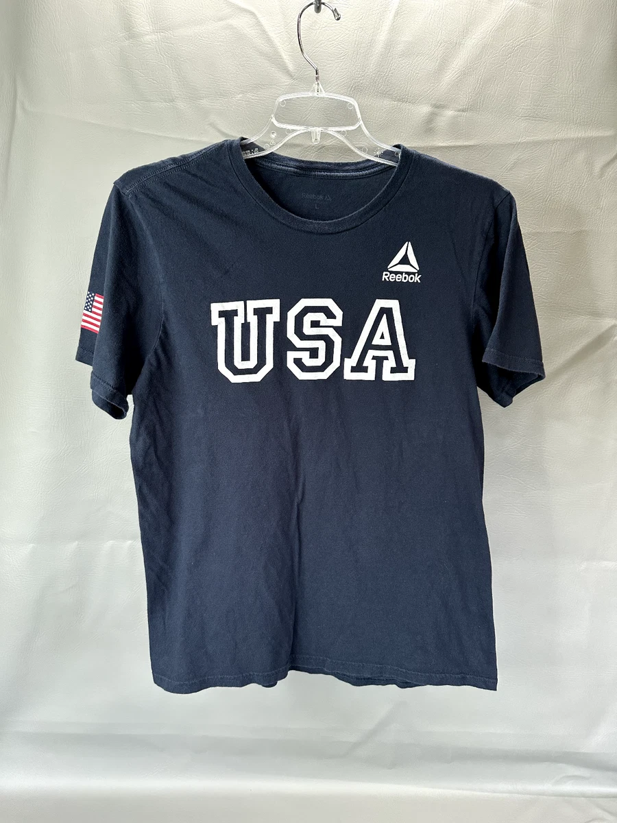 Reebok american flag shirt Clearance